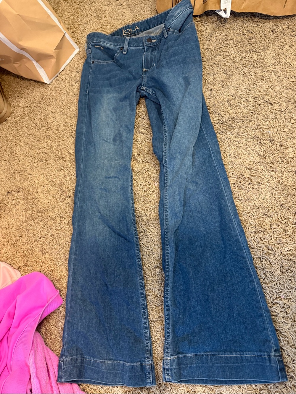 Kimes Ranch Women's Medium Blue Flare Jeans
